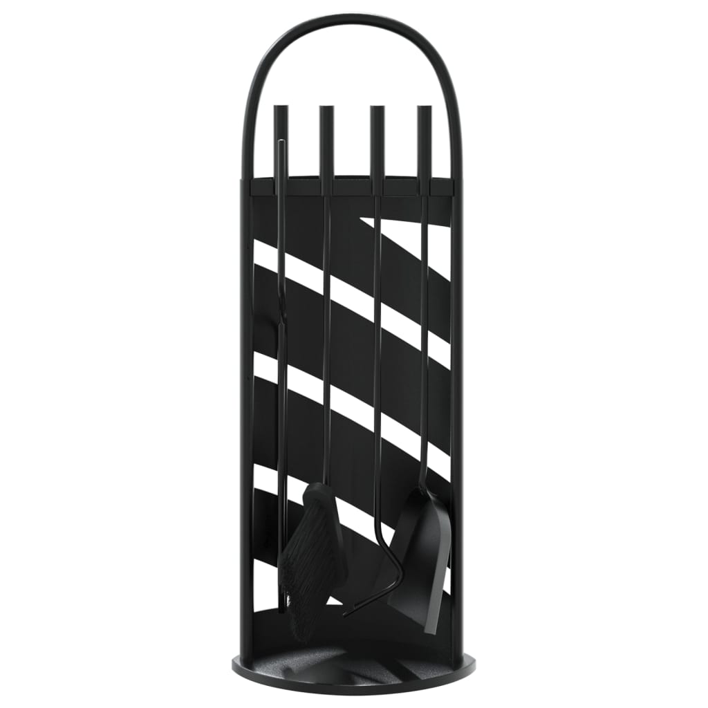 5-dijelni set alata za kamin 23 x 15 x 66 cm čelični