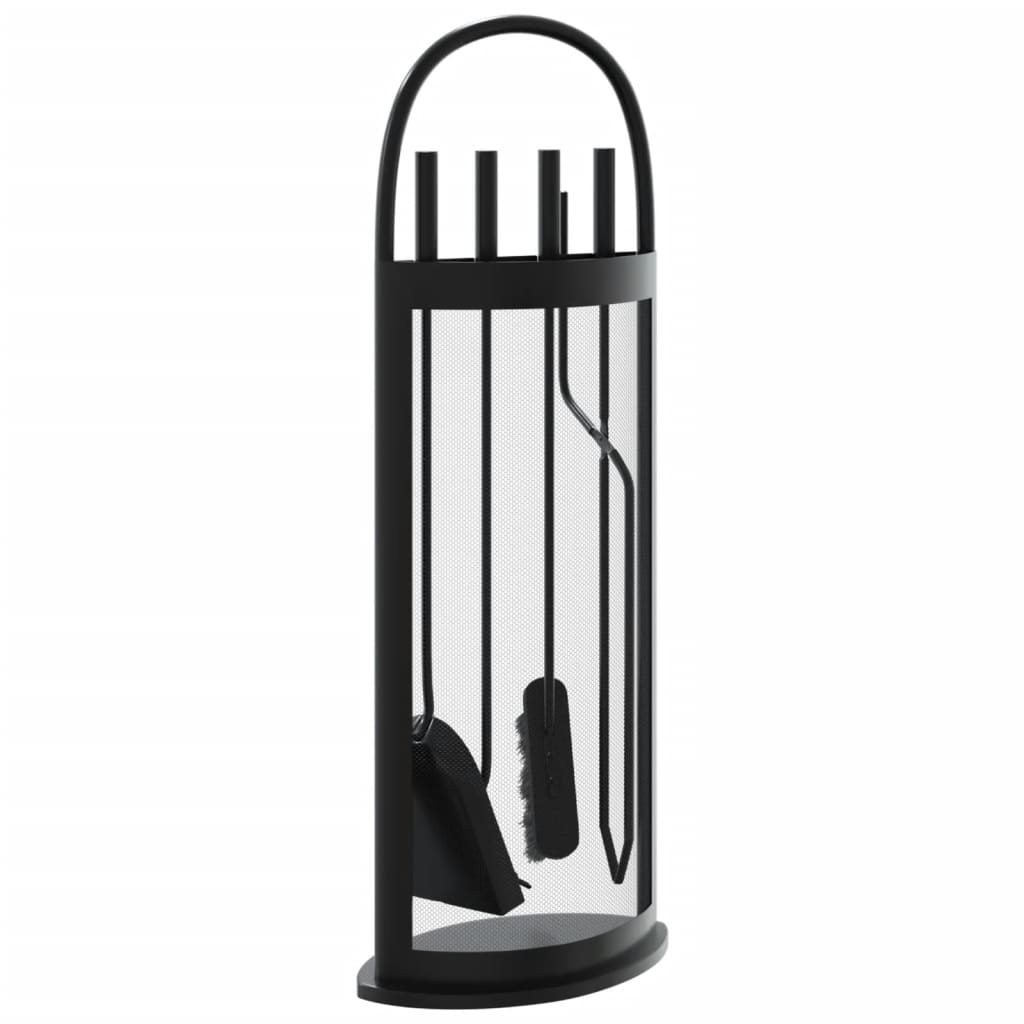 Set alata za kamin od 5 dijelova 23x15x66 cm čelik