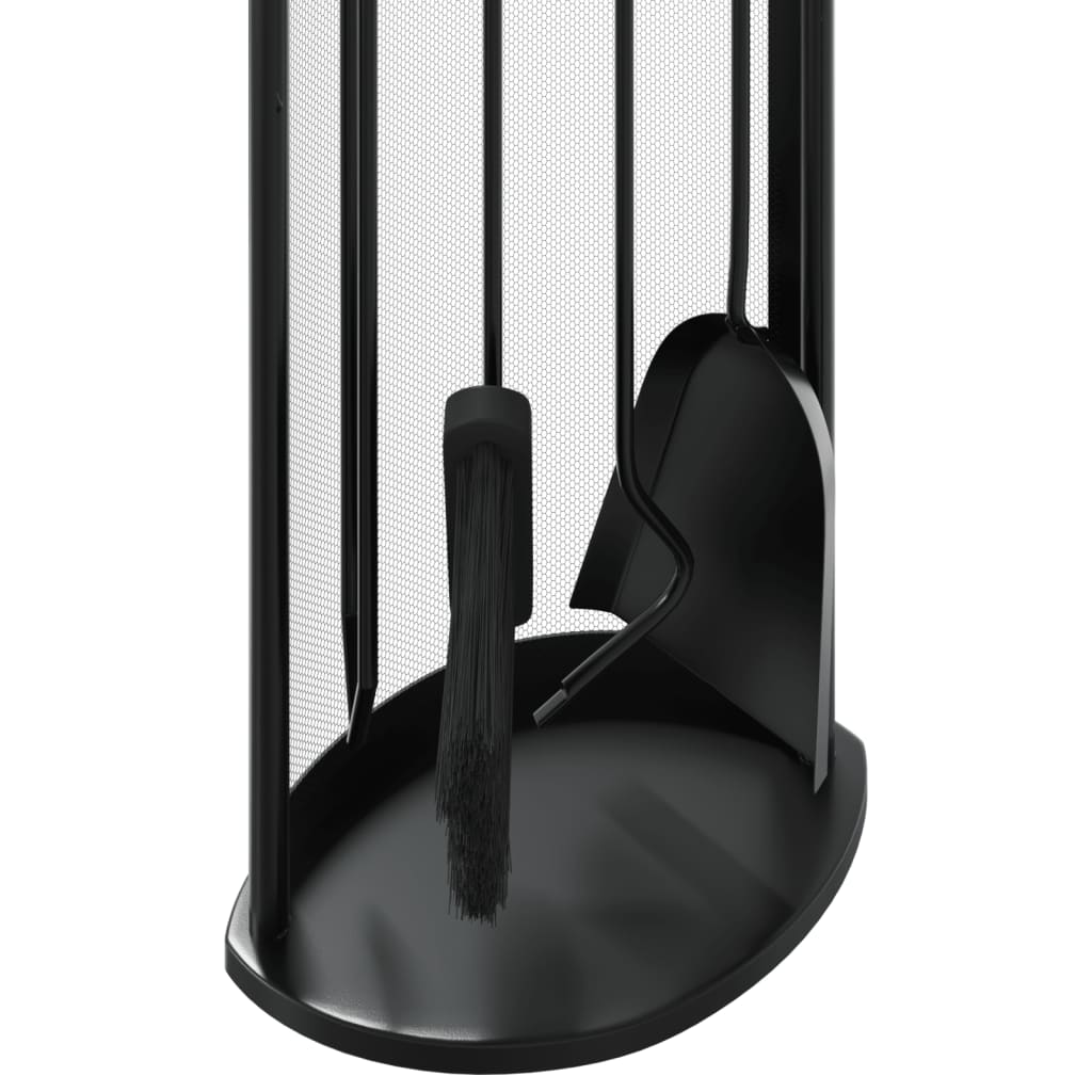 Set alata za kamin od 5 dijelova 23x15x66 cm čelik