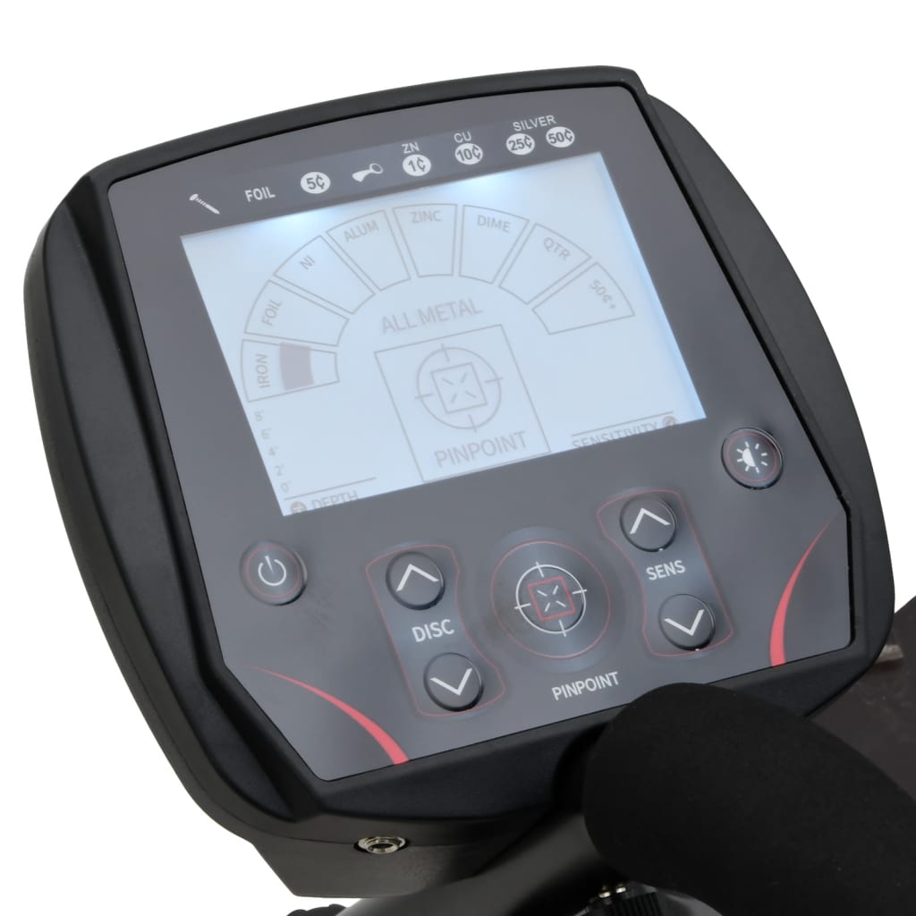 Detektor metala s dubinom pretraživanja 20 cm i LCD zaslonom