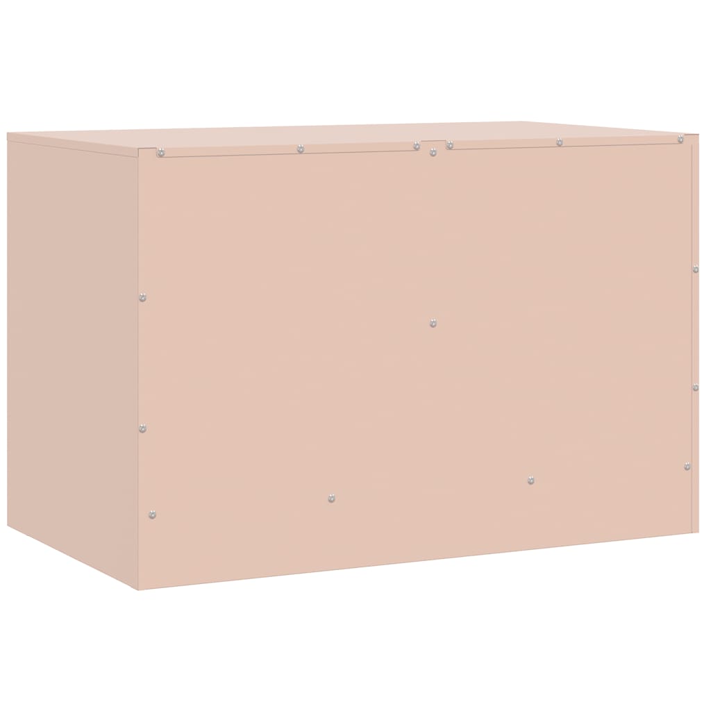 TV ormarići 2 kom ružičasti 67 x 39 x 44 cm čelični