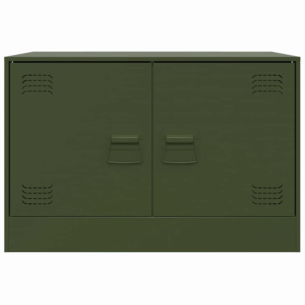 TV ormarić maslinasti 67 x 39 x 44 cm čelični