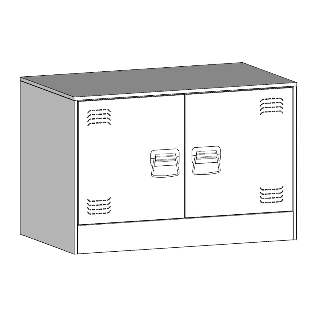TV ormarići 2 kom maslinastozeleni 67 x 39 x 44 cm čelični