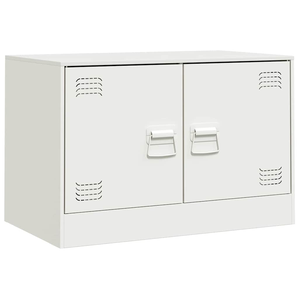 TV ormarić bijeli 67 x 39 x 44 cm čelični