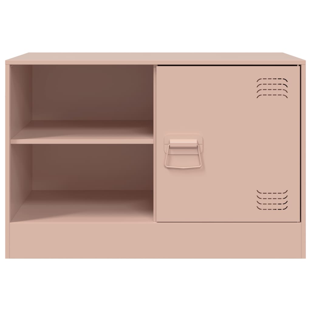 TV ormarići 2 kom ružičasti 67 x 39 x 44 cm čelični