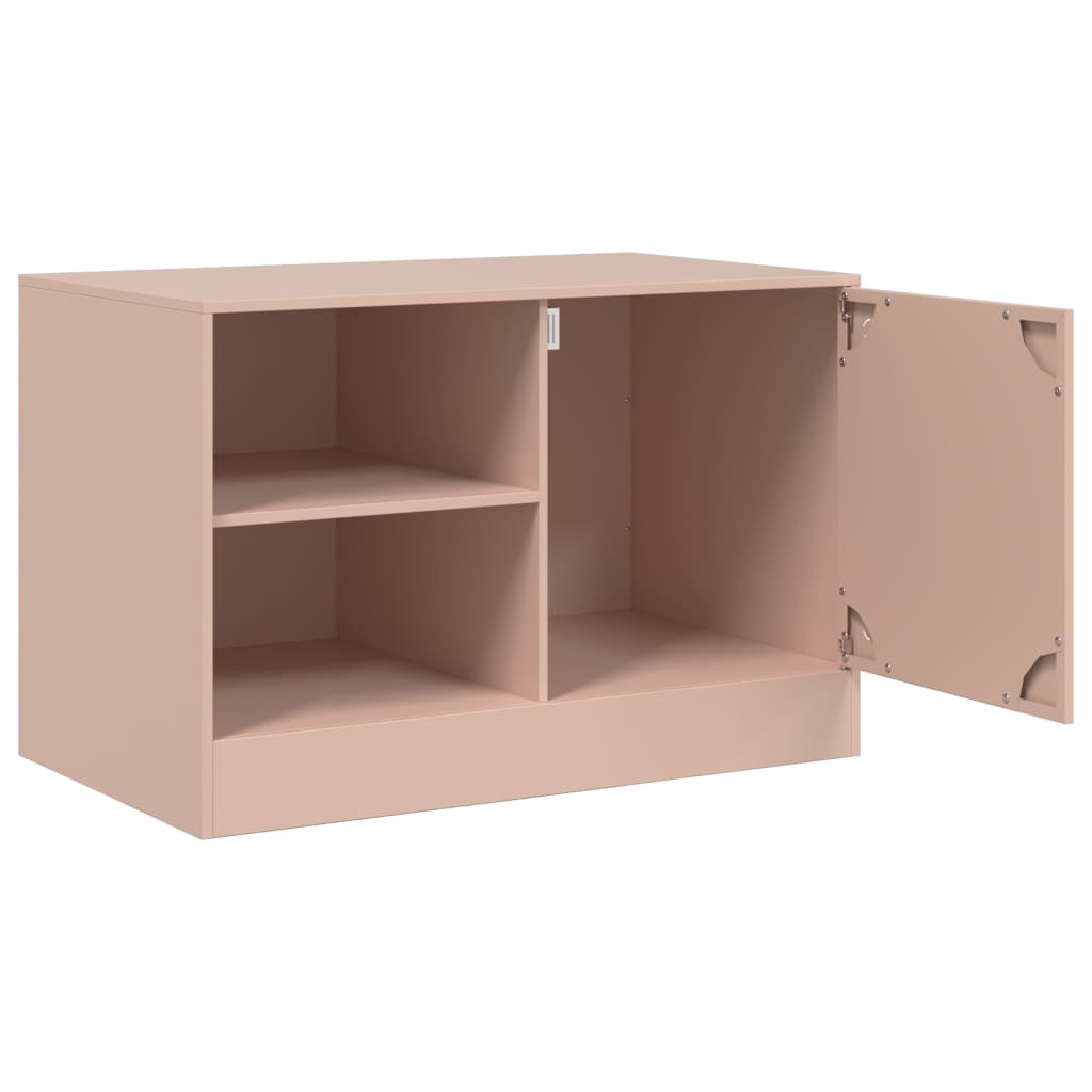 TV ormarići 2 kom ružičasti 67 x 39 x 44 cm čelični