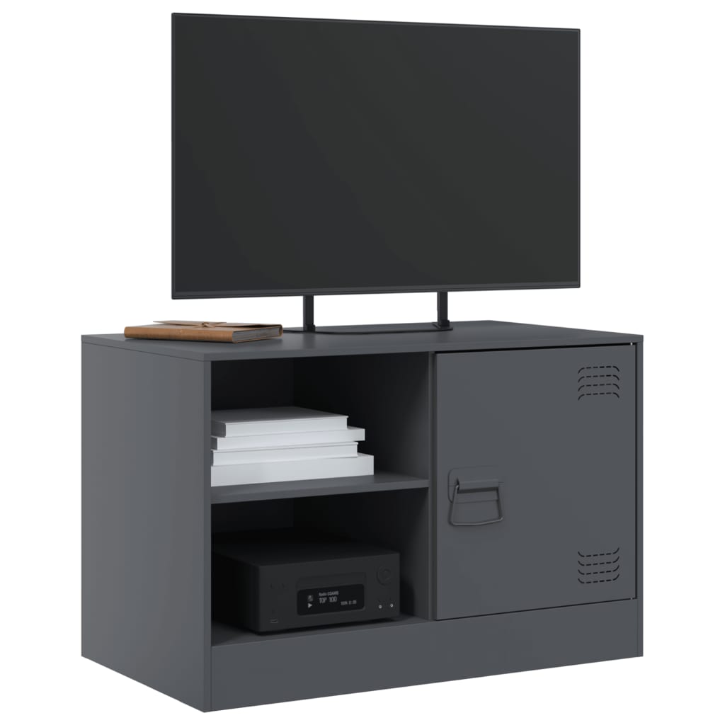 TV ormarić antracit 67 x 39 x 44 cm čelični