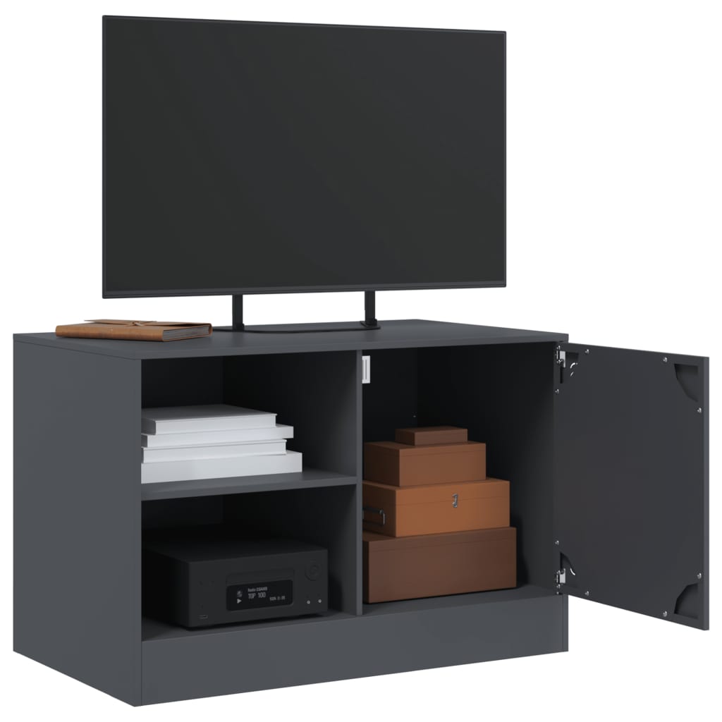 TV ormarić antracit 67 x 39 x 44 cm čelični