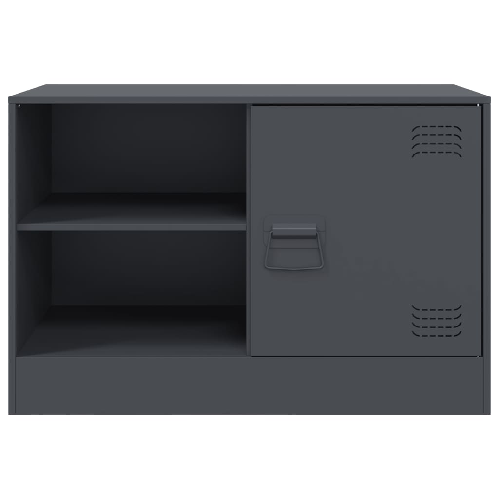 TV ormarić antracit 67 x 39 x 44 cm čelični