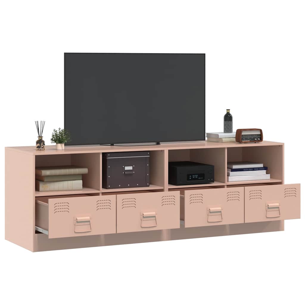 TV ormarići 2 kom ružičasti 67 x 39 x 44 cm čelični