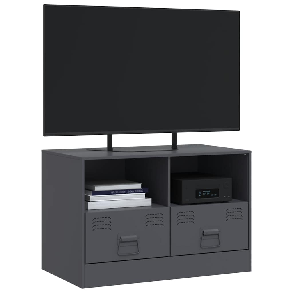 TV ormarić antracit 67 x 39 x 44 cm čelični