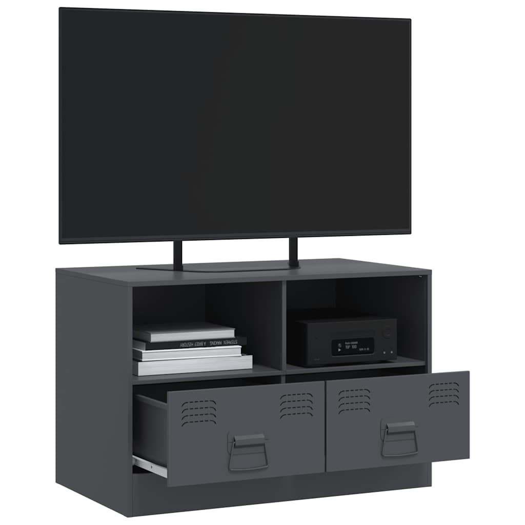 TV ormarić antracit 67 x 39 x 44 cm čelični