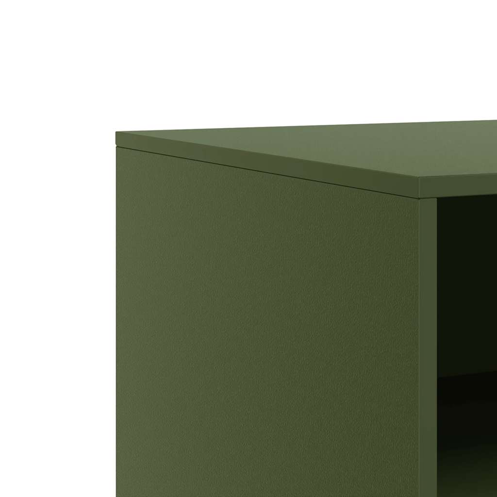 TV ormarići 2 kom maslinastozeleni 67 x 39 x 44 cm čelični