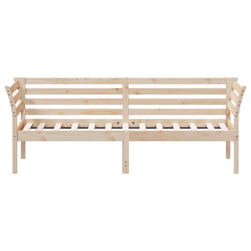 Dnevni krevet bez madraca 90 x 190 cm od masivne borovine