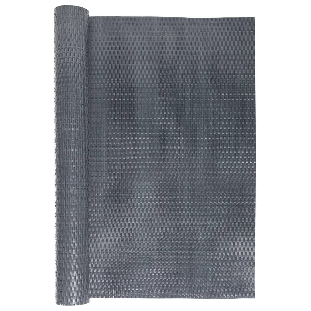Balkonski zaslon antracit 500 x 90 cm od poliratana