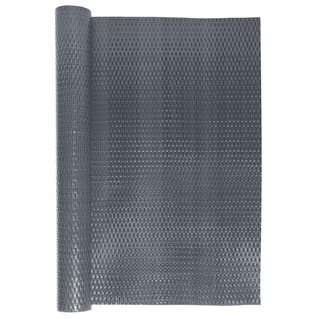 Balkonski zaslon antracit 600 x 90 cm od poliratana