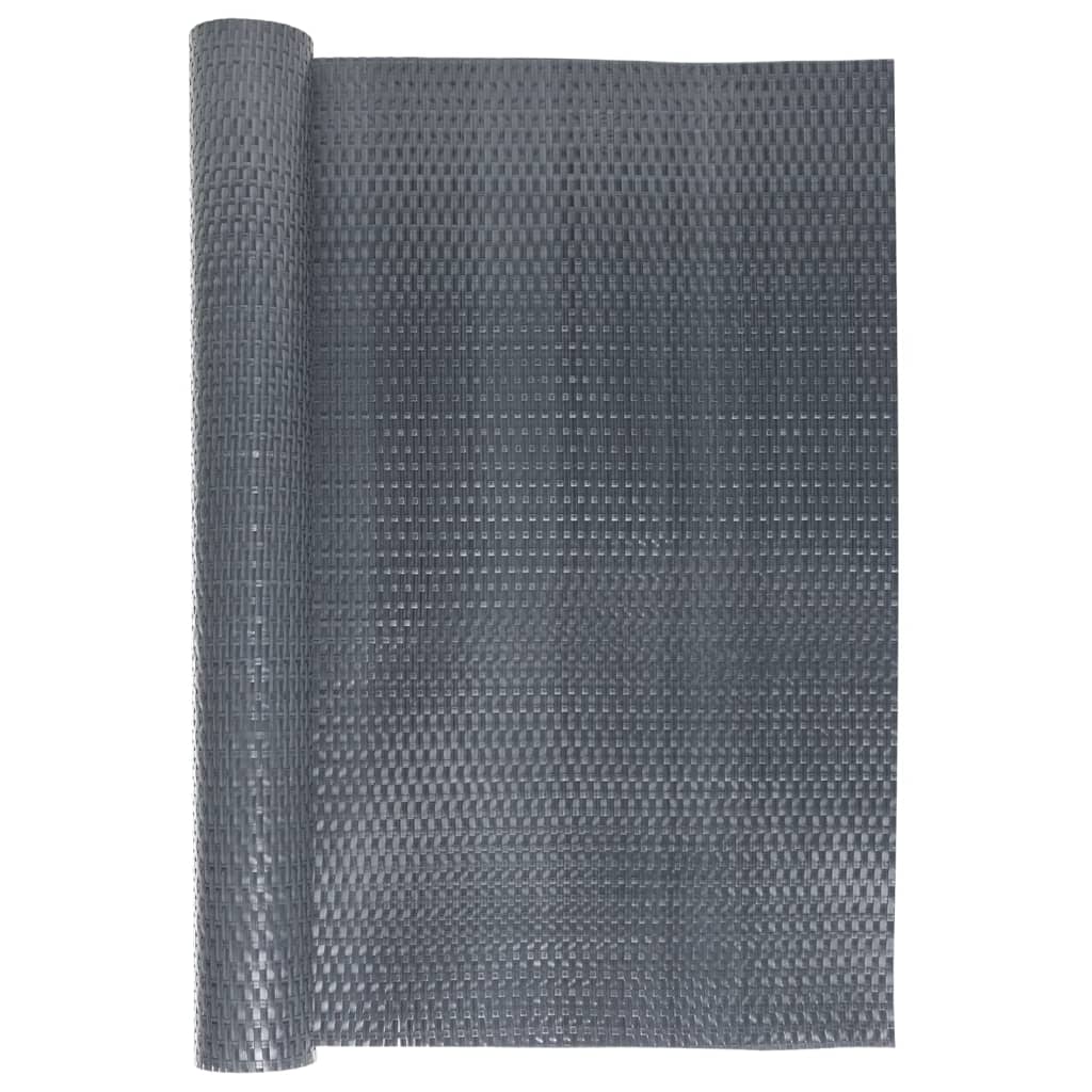 Balkonski zaslon antracit 1000 x 100 cm od poliratana