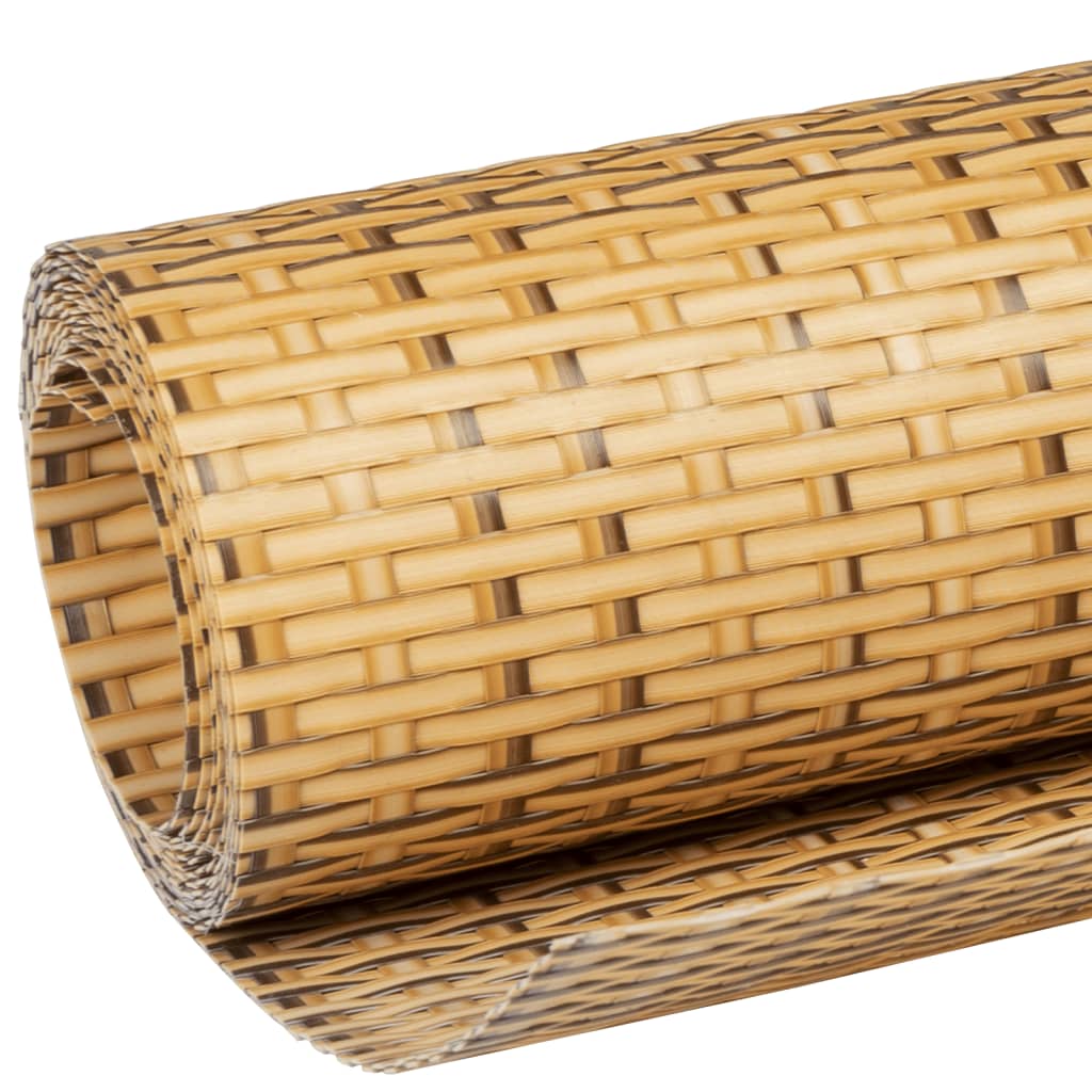 Balkonski zaslon svijetlosmeđi 400 x 80 cm od poliratana