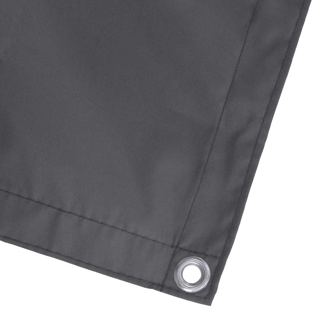 Balkonski zaslon antracit 75x800 cm 100 % poliester Oxford