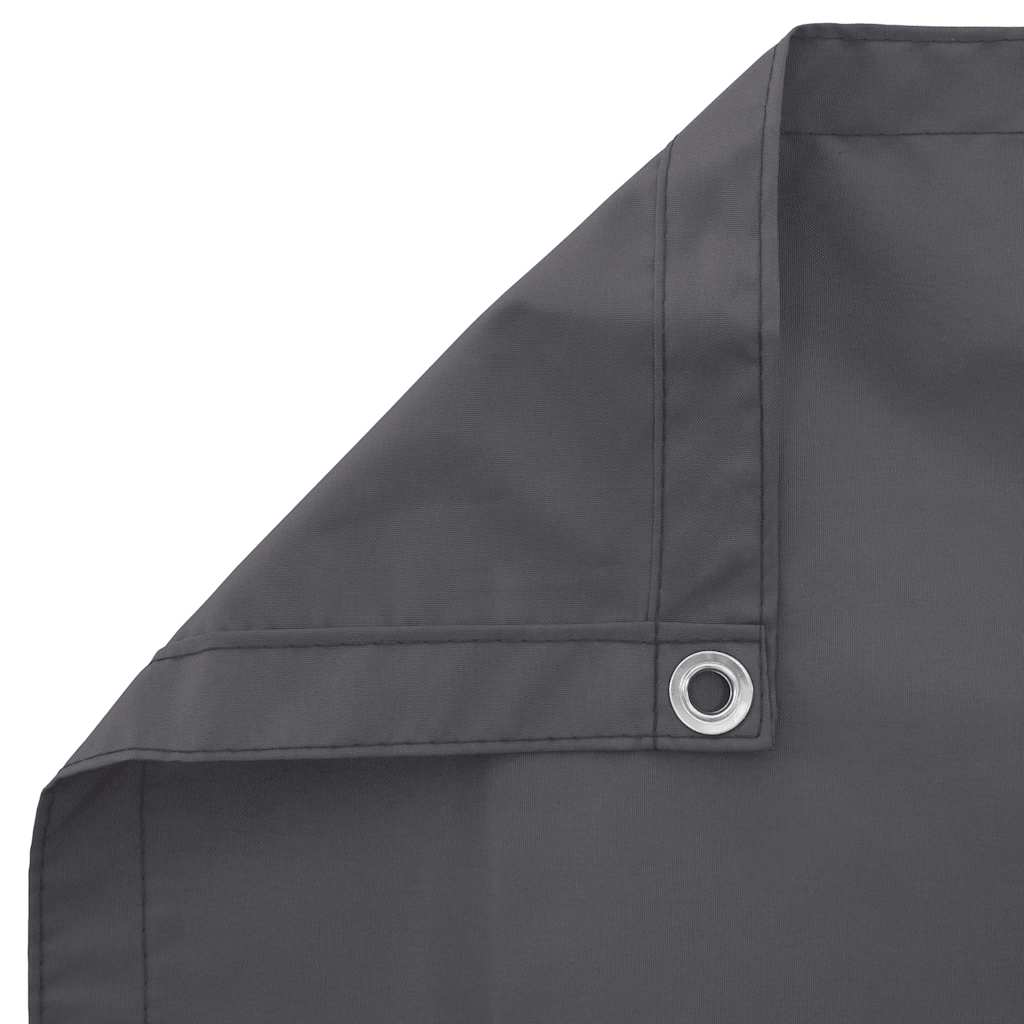 Balkonski zaslon antracit 75x800 cm 100 % poliester Oxford