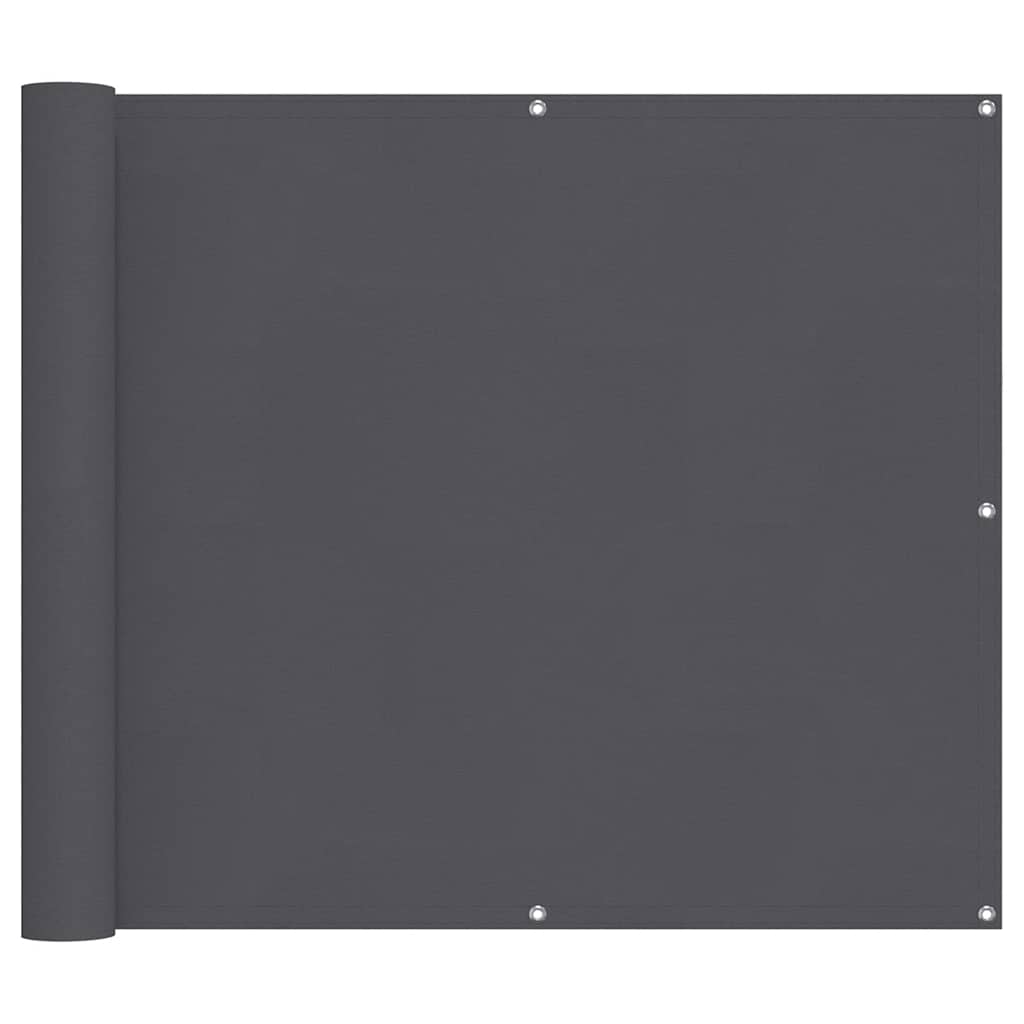 Balkonski zaslon antracit 90x700 cm 100 % poliester Oxford