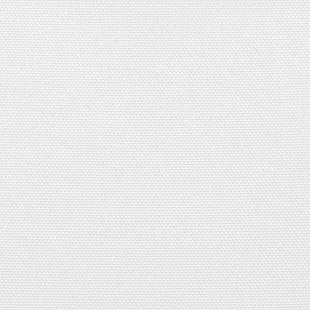 Balkonski zaslon bijeli 75x1000 cm 100 % poliester Oxford