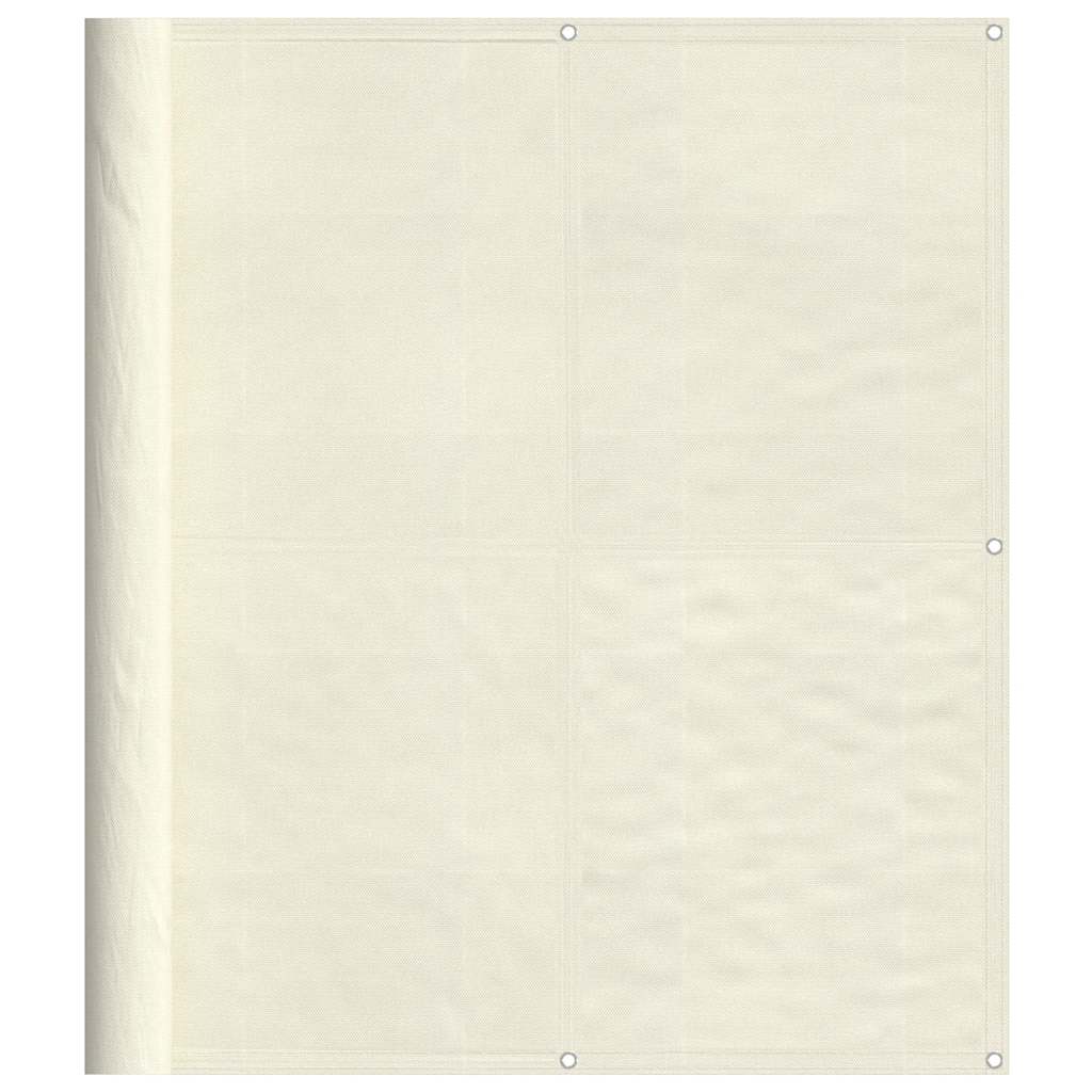 Balkonski zaslon krem 120x700 cm 100 % poliester Oxford