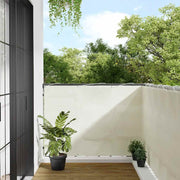 Balkonski zaslon krem 120x800 cm 100 % poliester Oxford