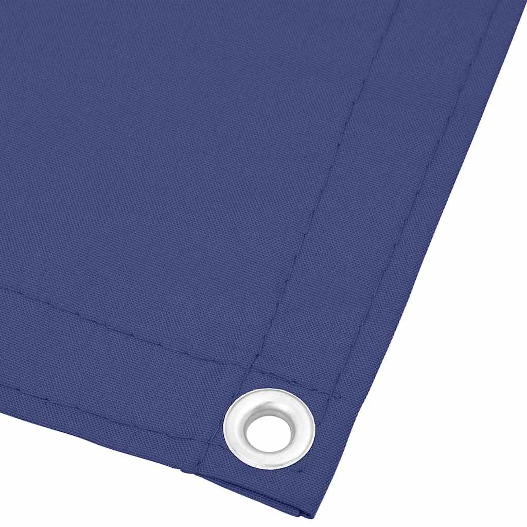 Balkonski zaslon plavi 120x700 cm 100 % poliester Oxford