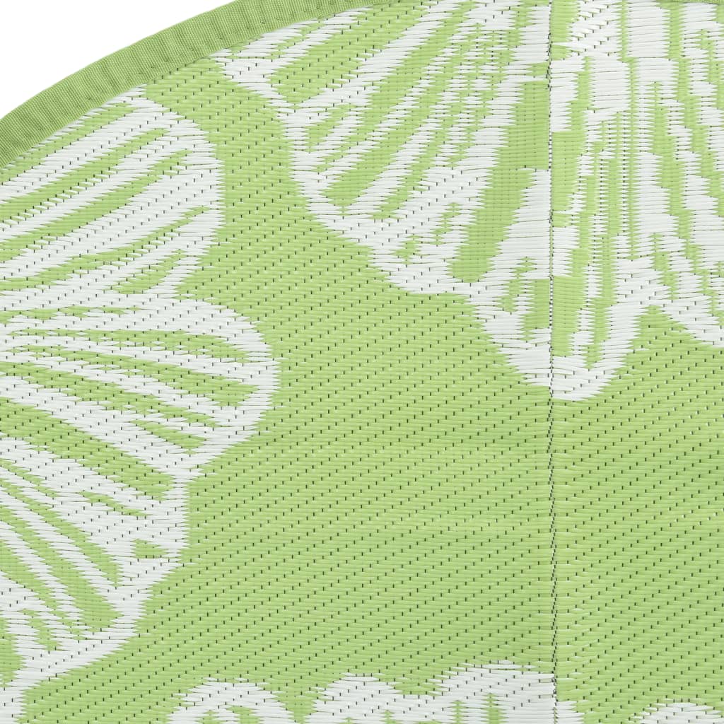 Vanjski tepih ARAKIL zeleni Ø120 cm PP