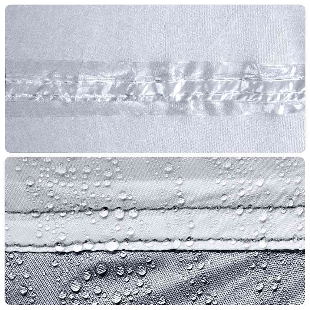 Tunelski šator za kampiranje za 2 osobe bijeli od tkanine