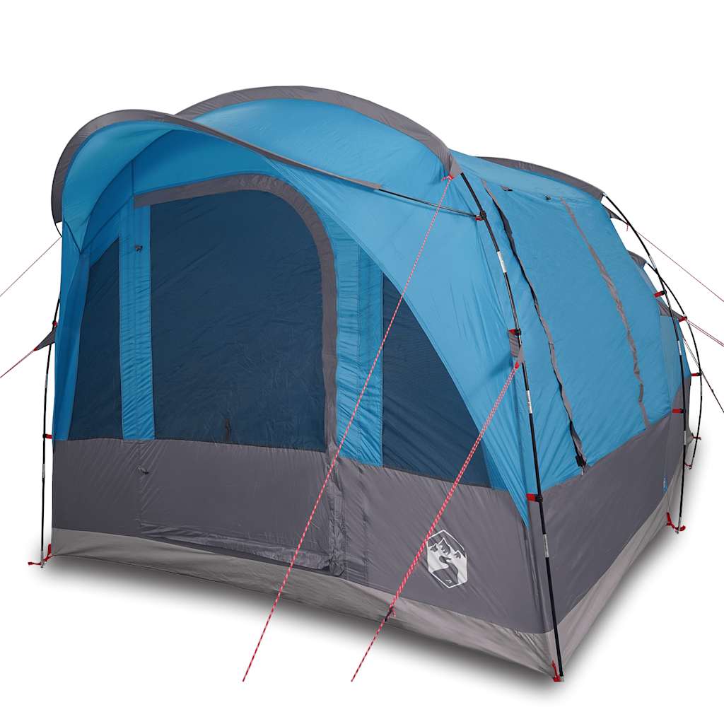 Tunelski šator za kampiranje za 3 osobe plavi vodootporni