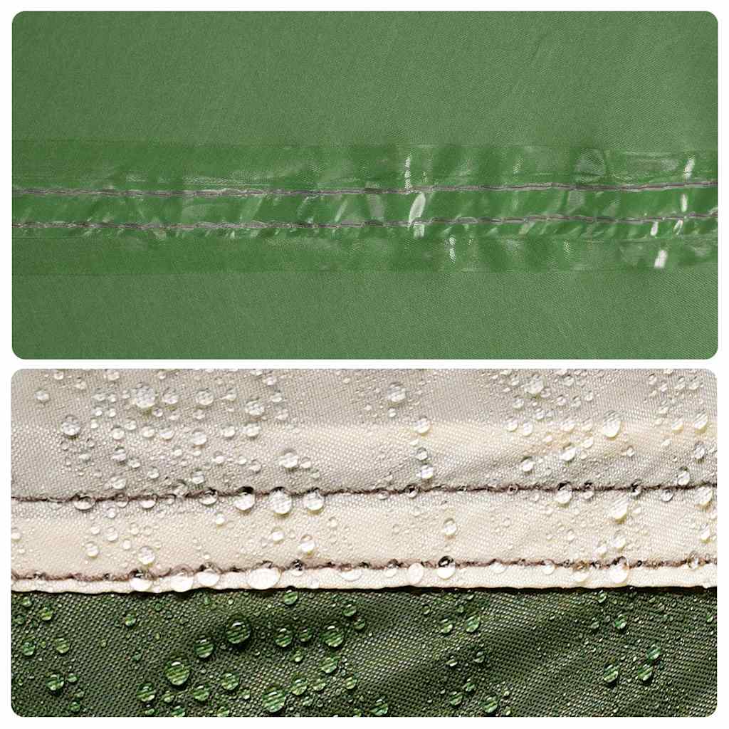 Cerada za kampiranje zelena 360 x 294 cm vodootporna