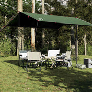 Cerada za kampiranje zelena 360 x 294 cm vodootporna