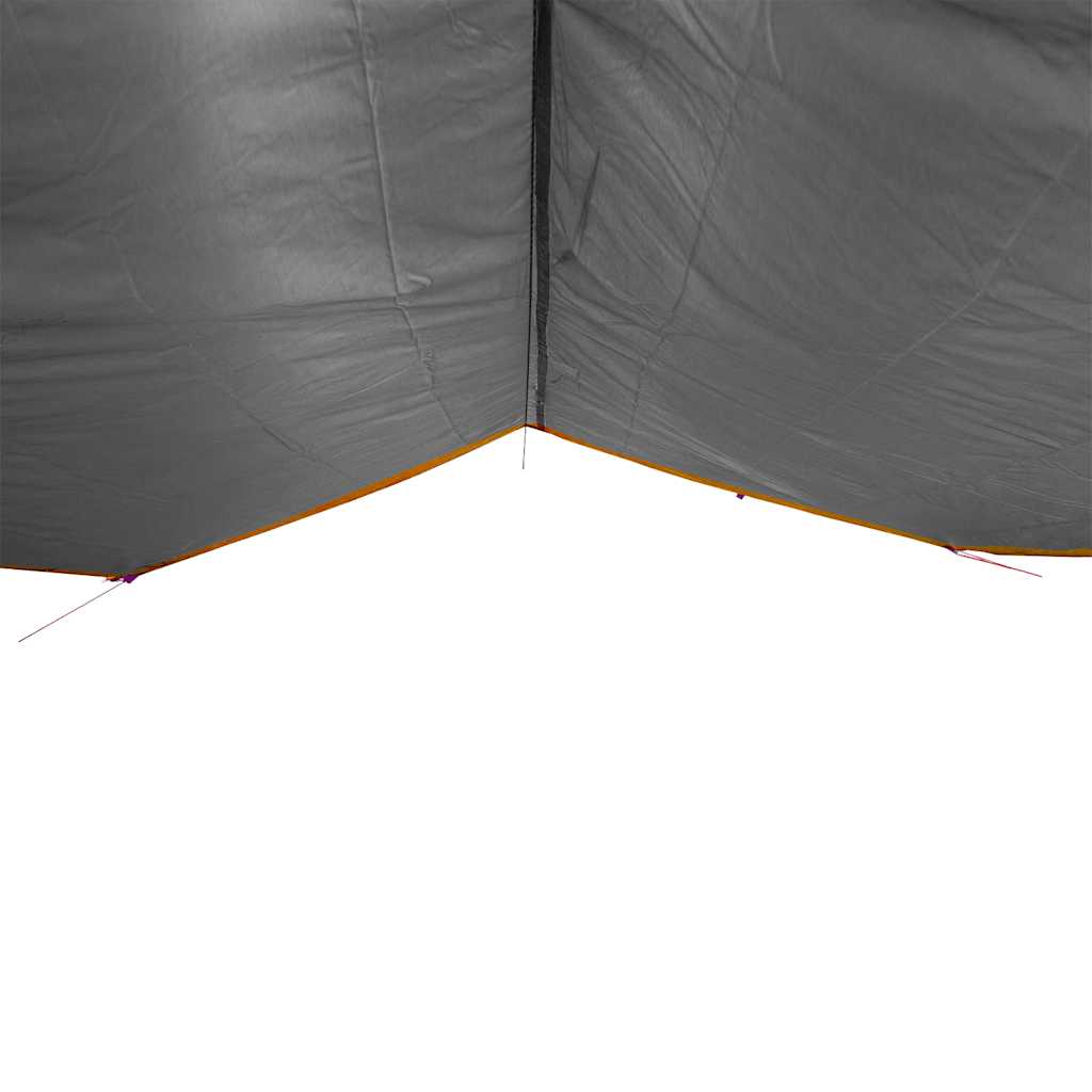 Cerada za kampiranje sivo-narančasti 500 x 294 cm vodootporna