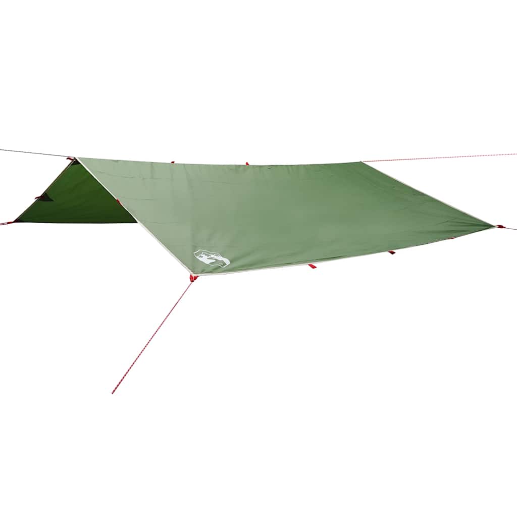 Cerada za kampiranje zelena 500 x 294 cm vodootporna