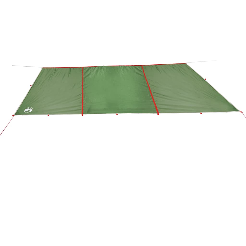 Cerada za kampiranje zelena 420 x 294 cm vodootporna
