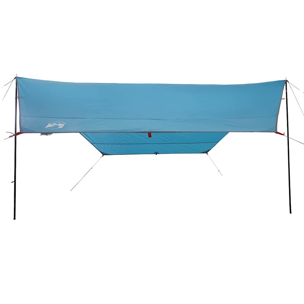 Cerada za kampiranje plava 430 x 380 x 210 cm vodootporna