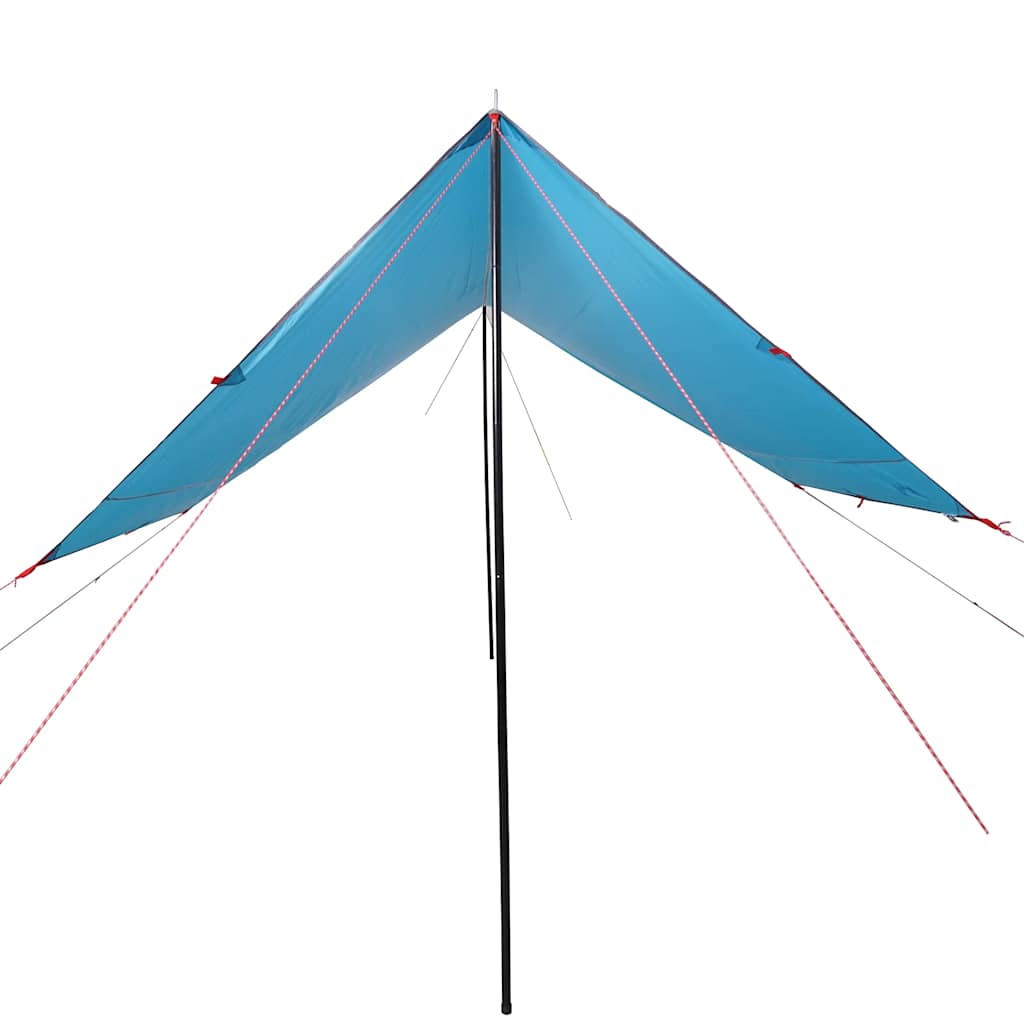 Cerada za kampiranje plava 430 x 380 x 210 cm vodootporna