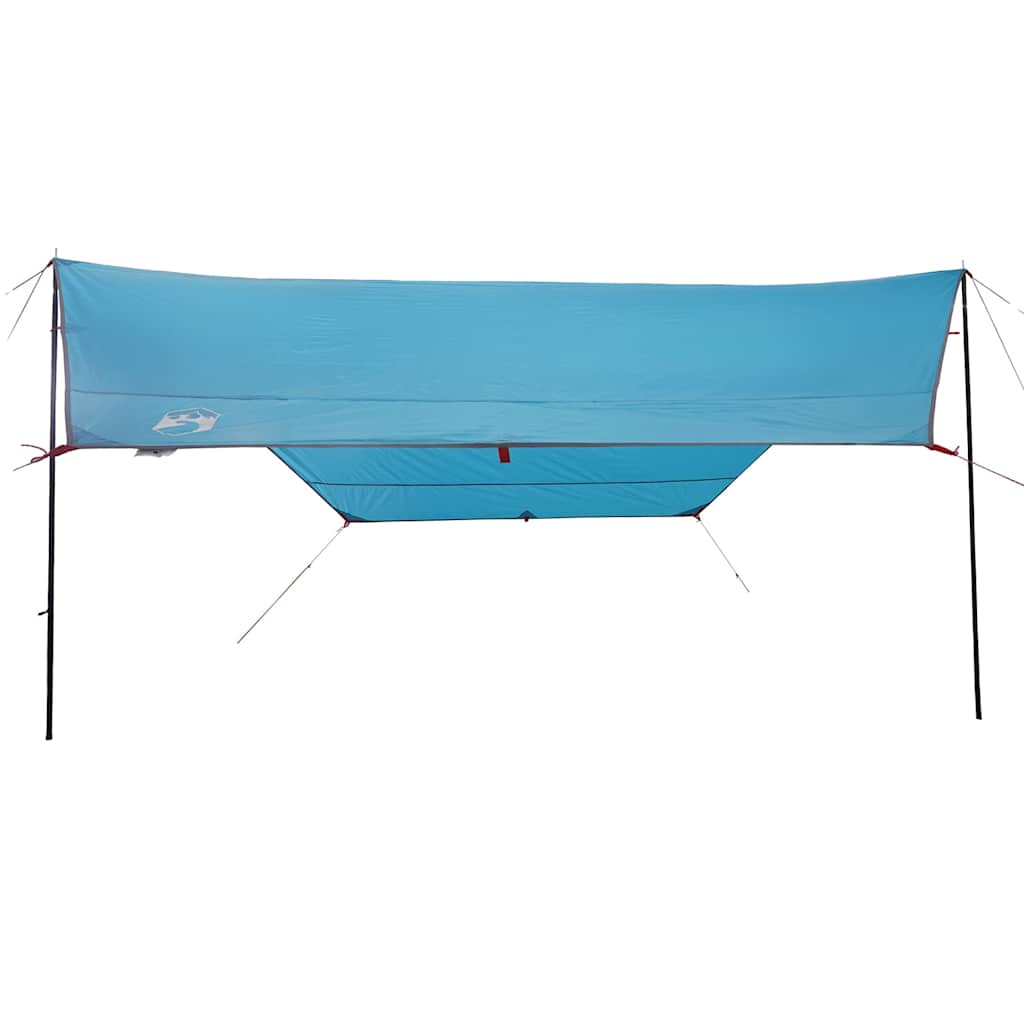 Cerada za kampiranje plava 430 x 380 x 210 cm vodootporna
