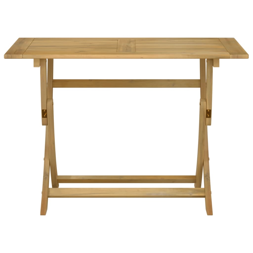 Sklopivi vrtni stol 110 x 55 x 75 cm od masivnog drva bagrema