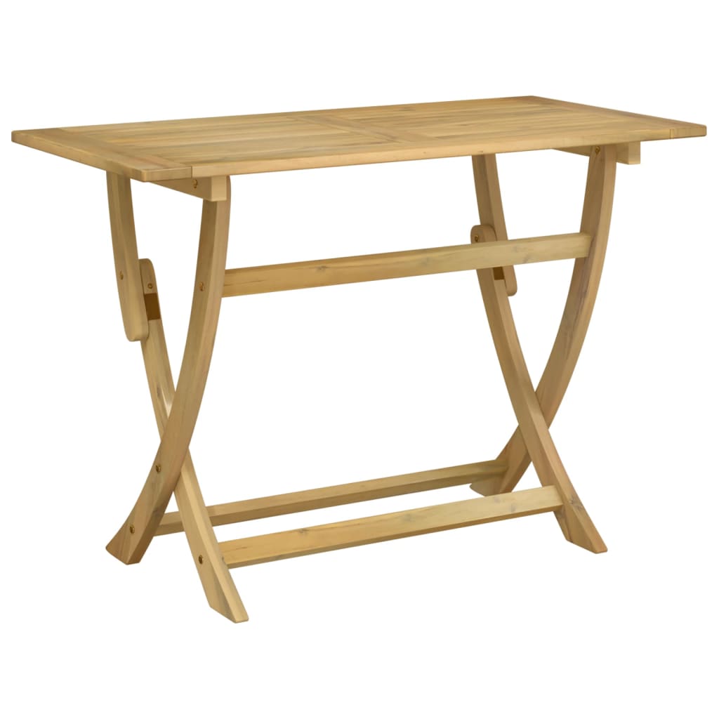 Sklopivi vrtni stol 110 x 55 x 75 cm od masivnog drva bagrema