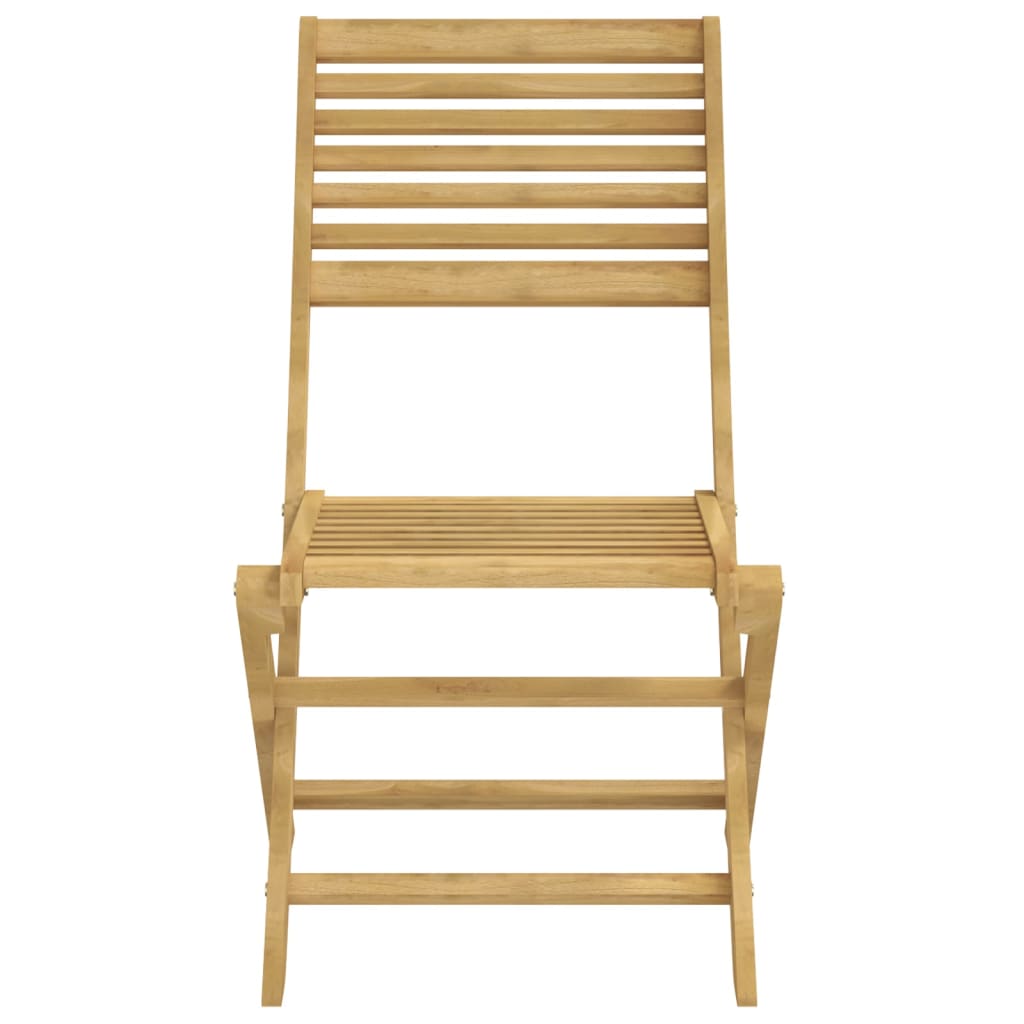 Sklopive vrtne stolice 4 kom 48,5x61,5x87 cm od drva bagrema