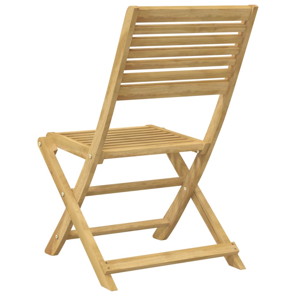 Sklopive vrtne stolice 4 kom 48,5x61,5x87 cm od drva bagrema