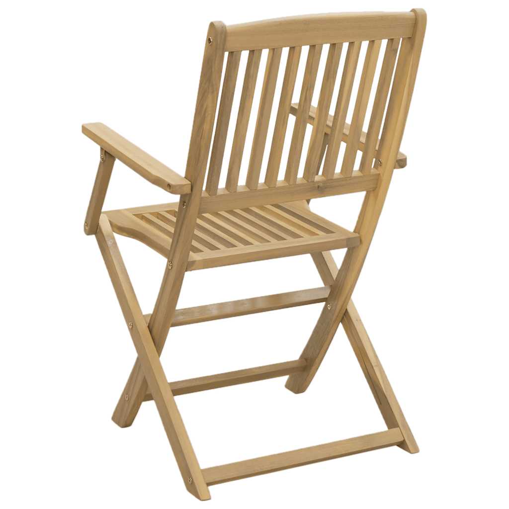 Sklopive vrtne stolice 2 kom 54 x 61 x 88 cm od drva bagrema