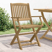 Sklopive vrtne stolice 2 kom 54 x 61 x 88 cm od drva bagrema