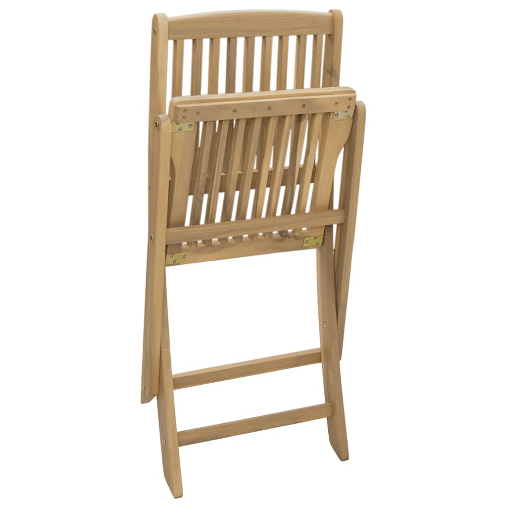 Sklopive vrtne stolice 2 kom 44 x 50 x 88 cm od drva bagrema