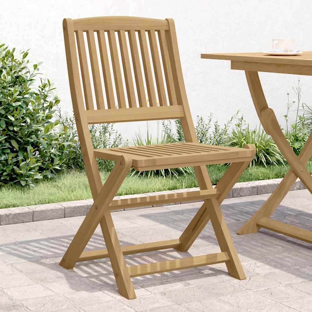 Sklopive vrtne stolice 2 kom 44 x 50 x 88 cm od drva bagrema