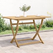 Sklopivi vrtni stol 120 x 70 x 75 cm od masivnog drva bagrema