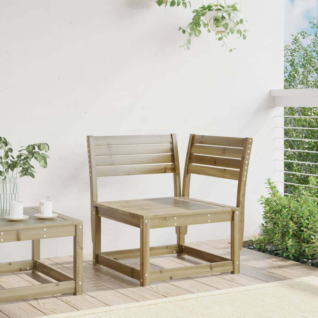 Kutna vrtna sofa 73 x 73 x 78 cm od impregnirane borovine